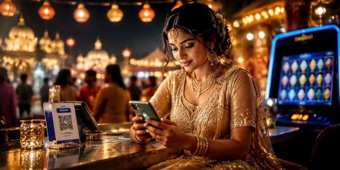 Mobile VIP player managing account and promotions on smartphone in India